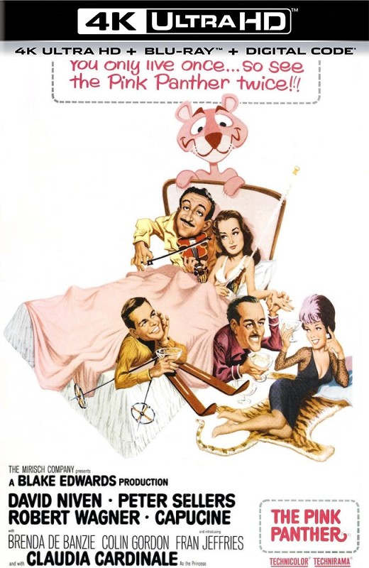 粉红豹系列：偷香窃玉[1963][美版原盘][杜比视界][英语][中文字幕][86.63GB]